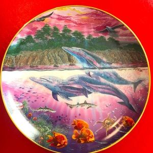 Danbury Mint Underwater Paradise collector’s plate